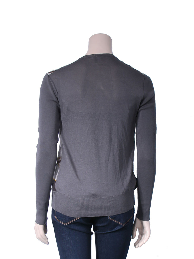 Gucci Silk Cardigan Set