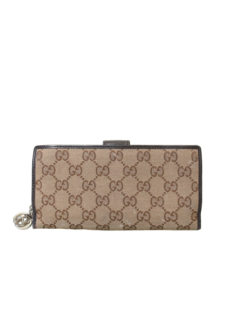 Gucci Monogram GG Canvas Wallet