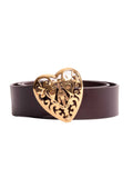 Gucci Heart Logo Belt