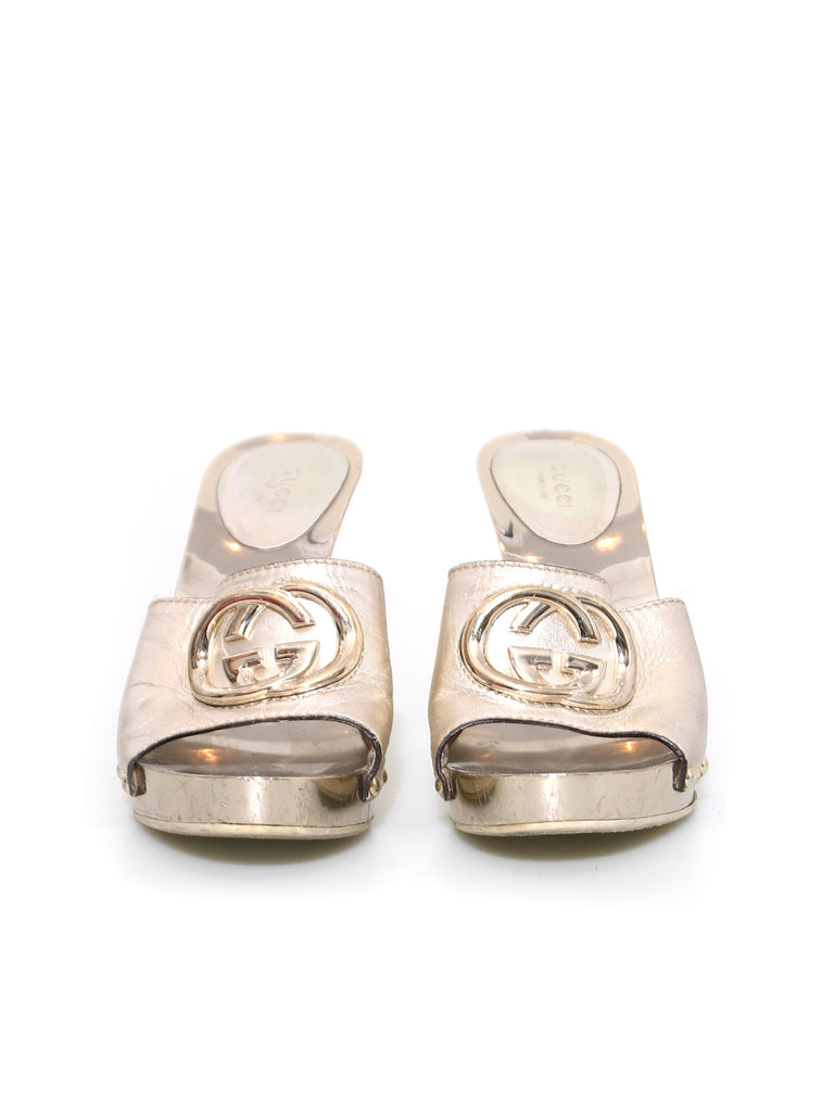 Gucci Leather Clogs