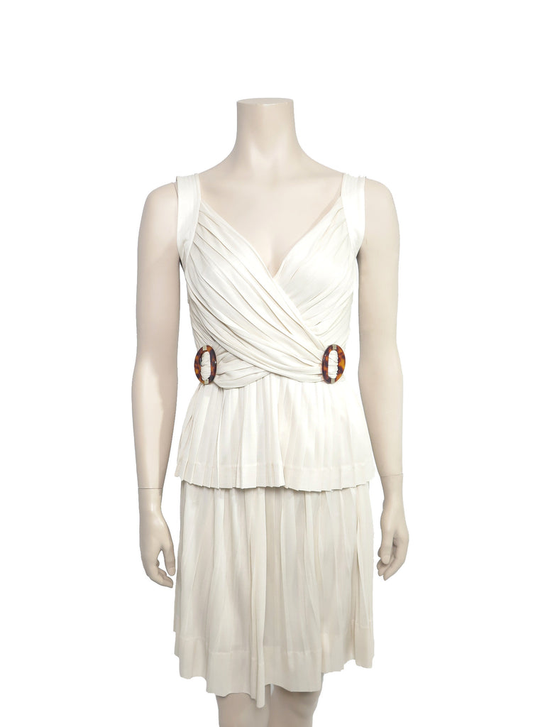 Gucci Pleated Fan Skirt