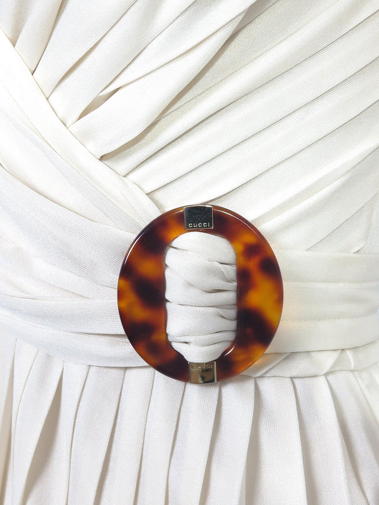 Gucci Pleated Fan Top