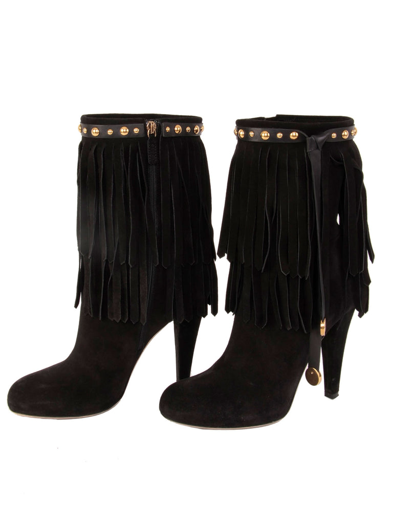 Gucci Devandra Fringe Bootie
