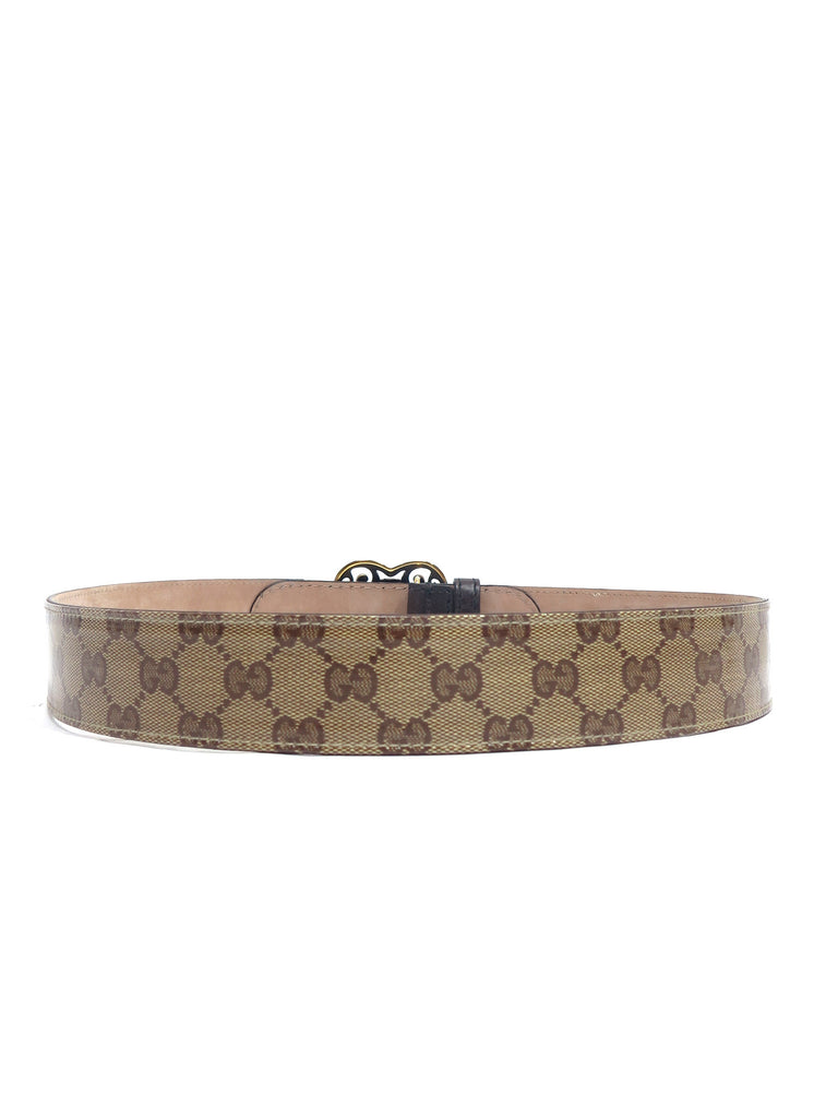 Gucci Monogram Hysteria Heart Belt