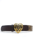 Gucci Monogram Hysteria Heart Belt