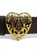 Gucci Monogram Hysteria Heart Belt