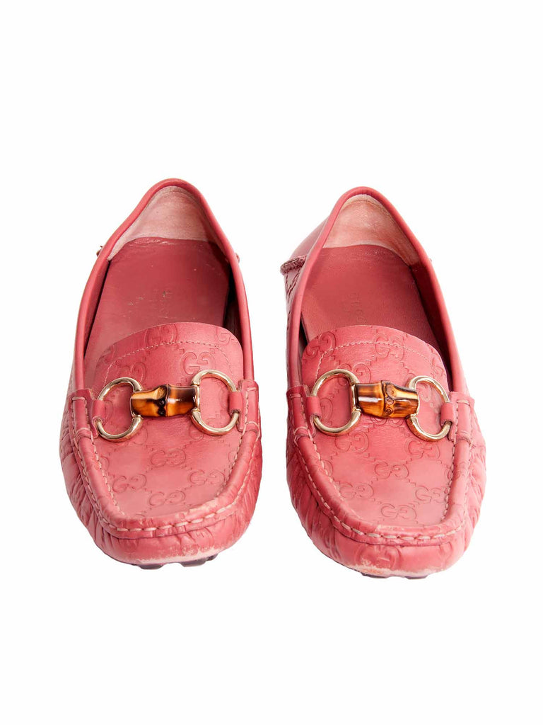 Gucci Logo-Embossed Loafers