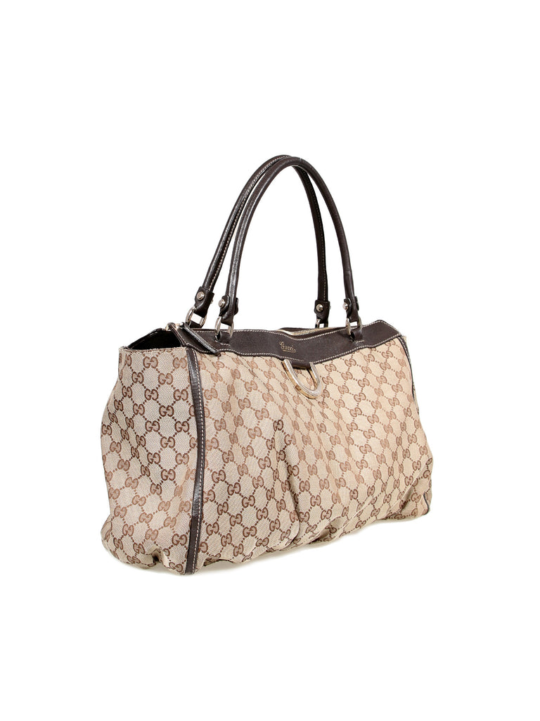 Gucci Monogram Abbey D-Ring Tote
