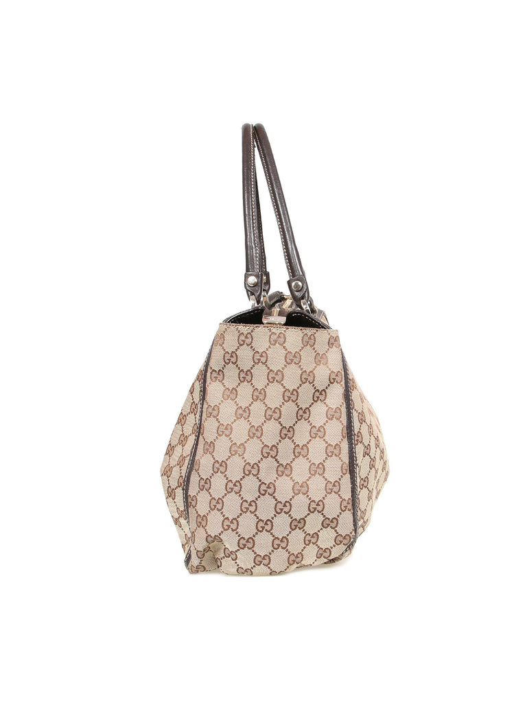 Gucci Monogram Abbey D-Ring Tote