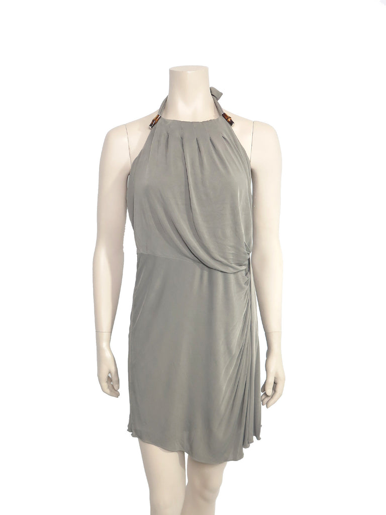 Gucci Backless Jersey Dress