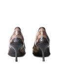 Gucci Coated Canvas GG Pumps