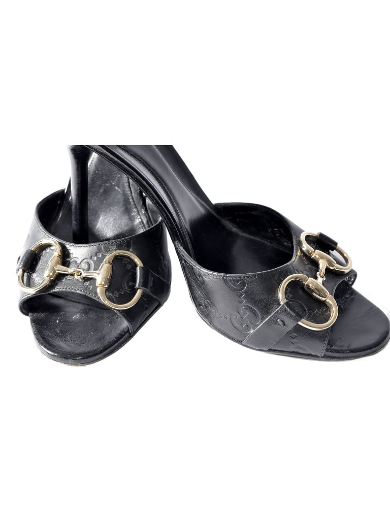 Gucci New Hollywood Guccissima Sandals