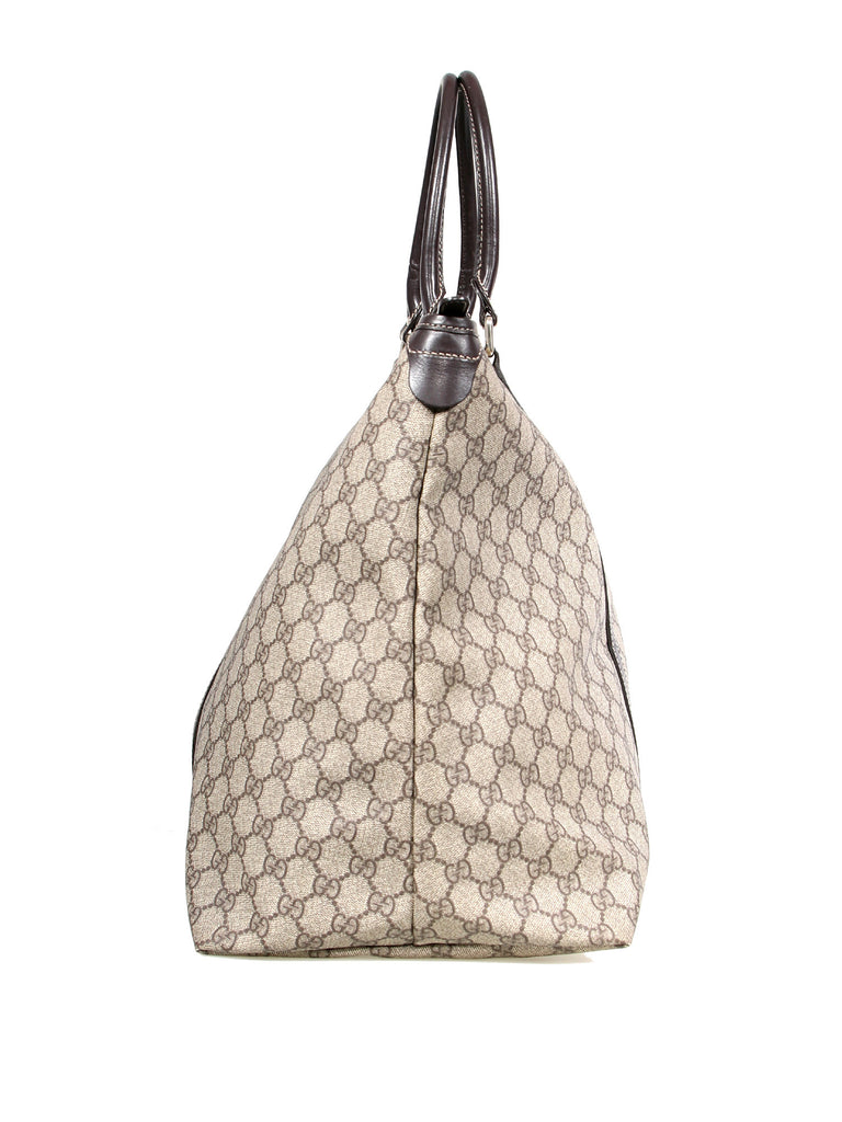 GG Supreme Coated Canvas Tote