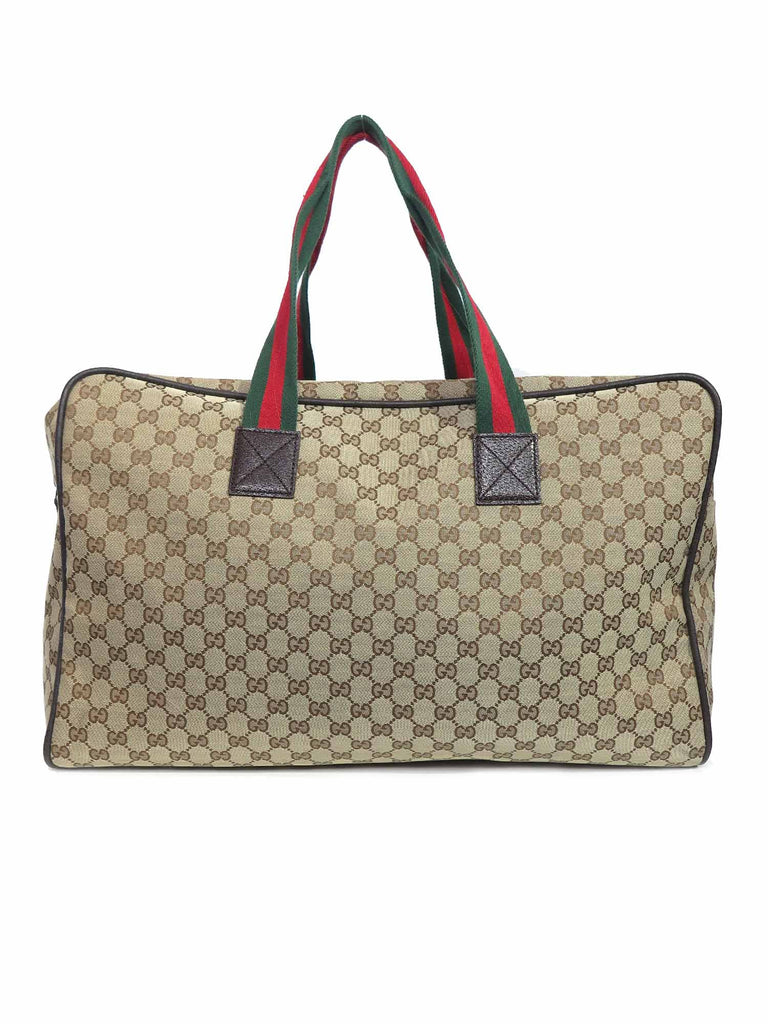 Gucci Original GG Canvas Carry-On Duffle Bag