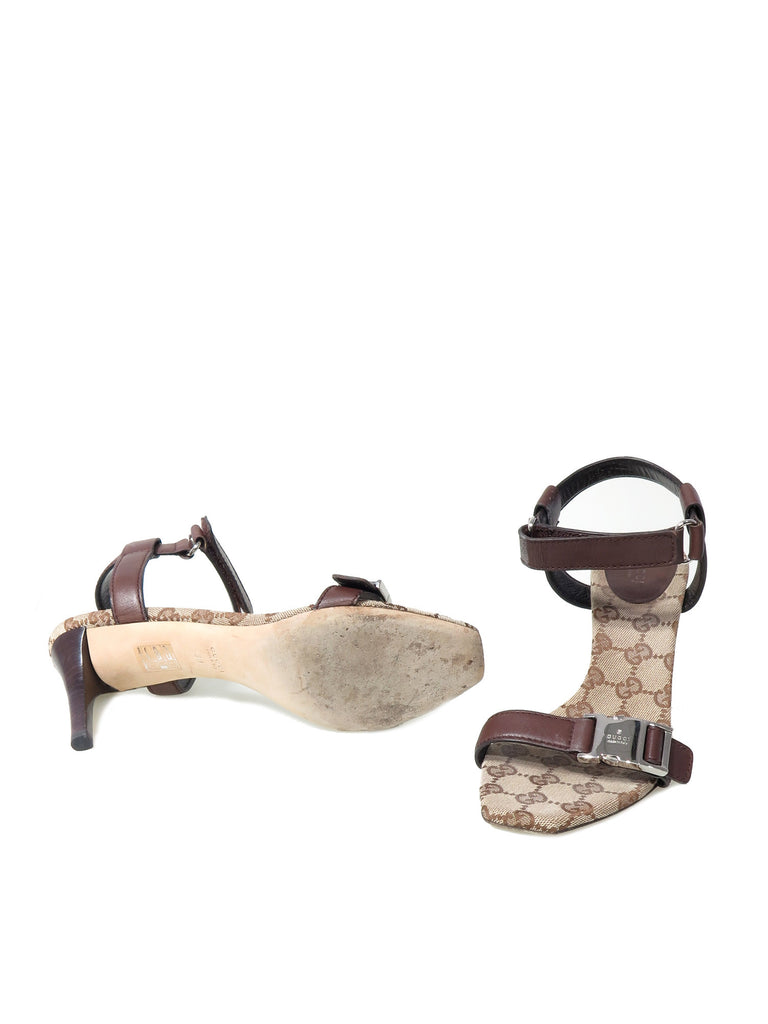 Gucci Monogram Sandals
