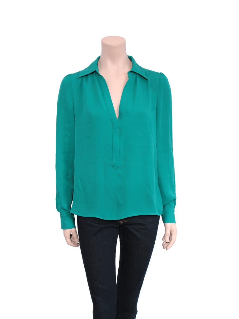 Haute Hippie Silk Blouse