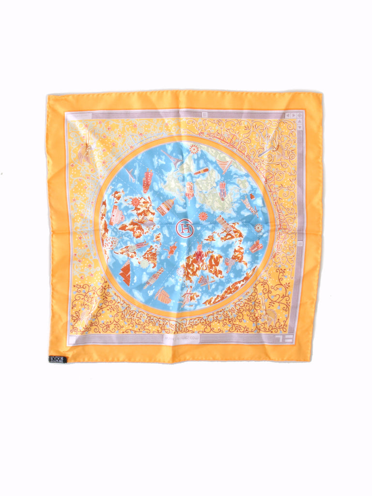 Hermes Silk Square Scarf