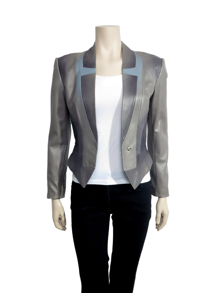 Herve Leger Leather Jacket