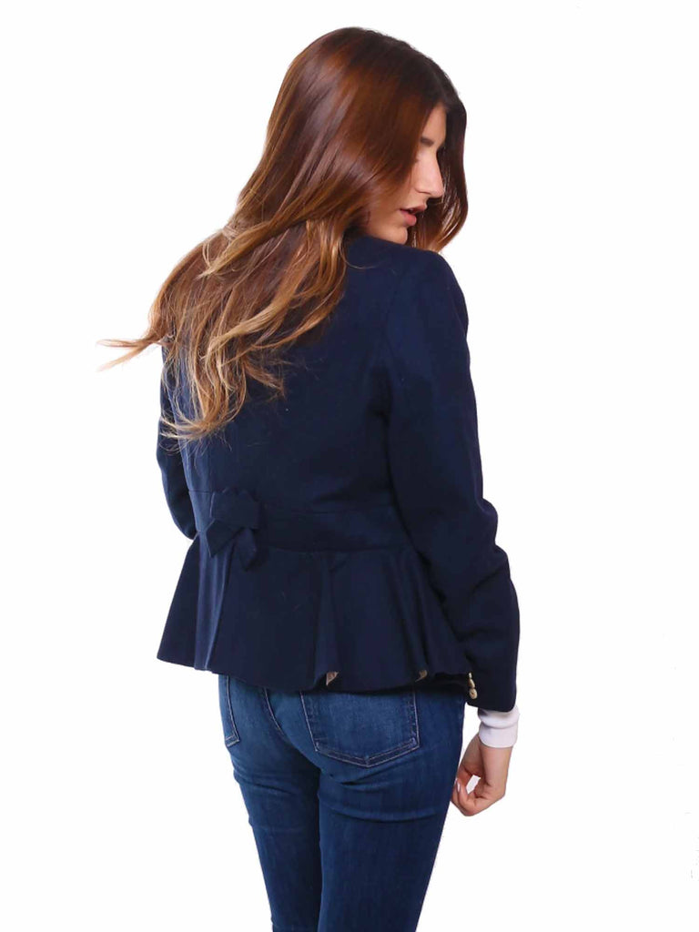 Hoss Introqia Wool Bow Blazer