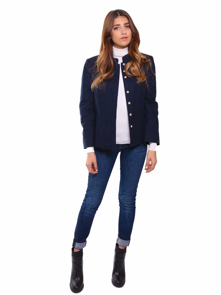Hoss Introqia Wool Bow Blazer