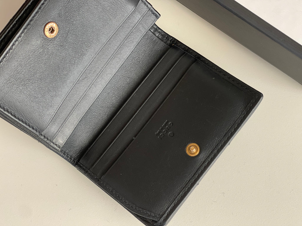 GG Marmont Card Case Wallet