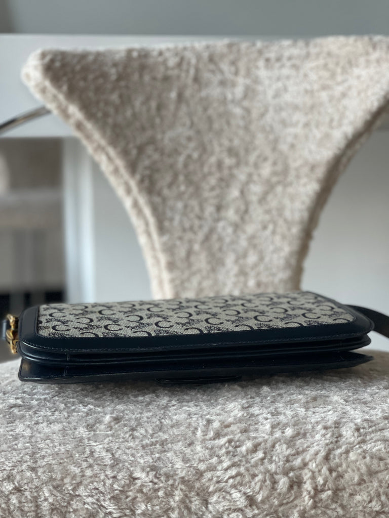 Vintage C Carriage Printed Shoulder Bag