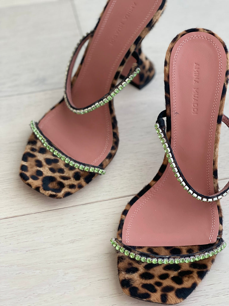 Gilda Leopard Sandals