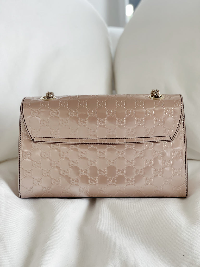 Gucci Medium Shine Emily Chain Shoulder Bag