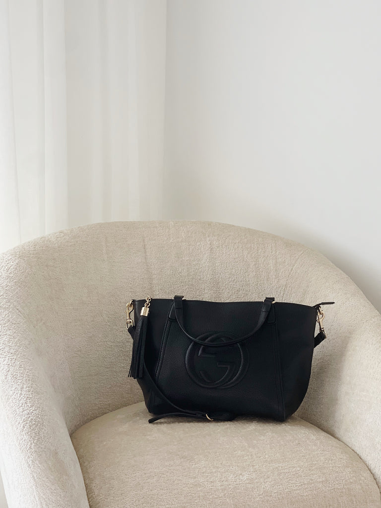 Soho Leather Tote Bag