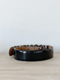 Logo Leather Belt