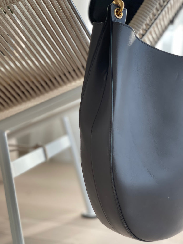 Leather Trotteur Hobo