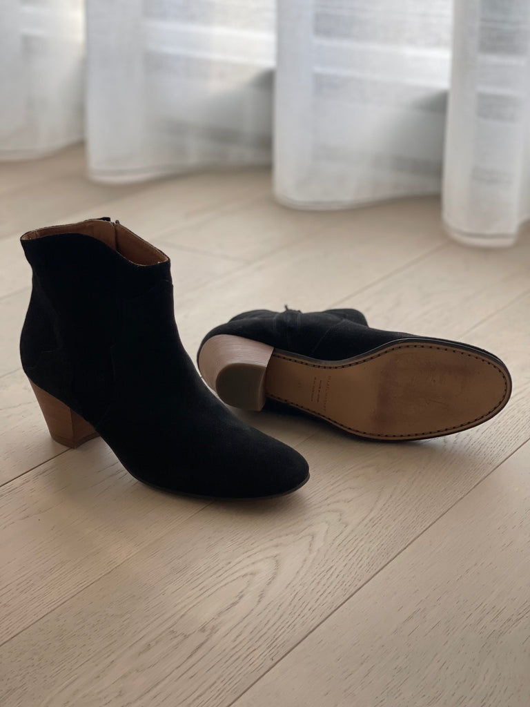 Isabel Marant Dicker Suede Ankle Boots