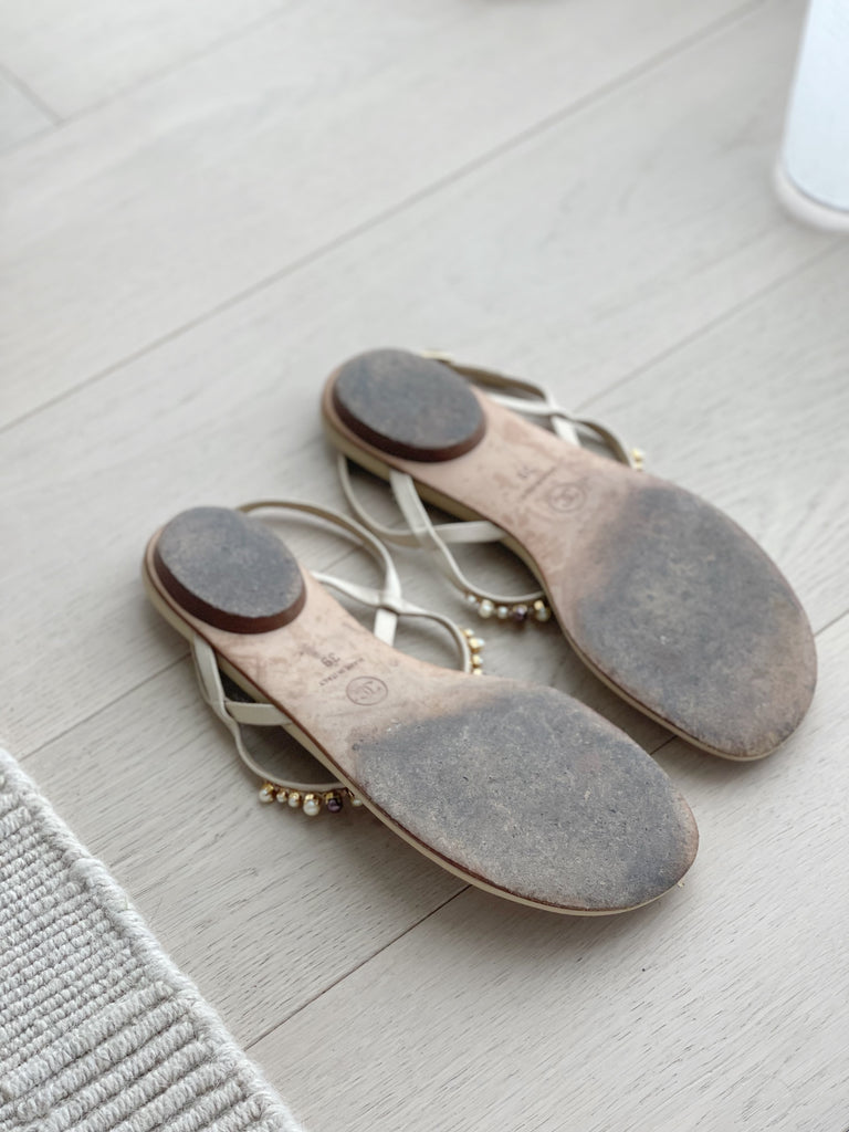 Embellished Flat Sandals