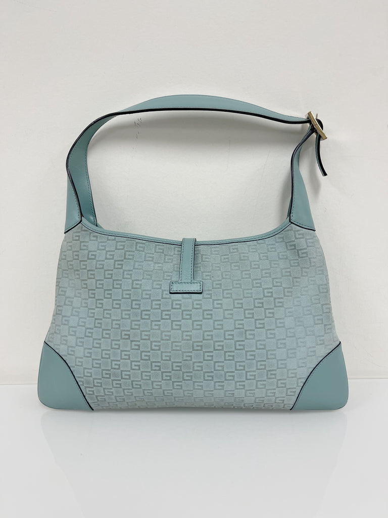 Vintage Suede Jackie Shoulder Bag