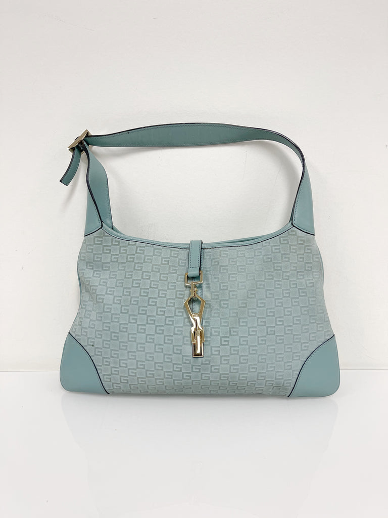 Vintage Suede Jackie Shoulder Bag