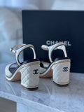 Quilted Leather Sandals