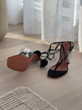 Zula Ankle Wrap Sandals