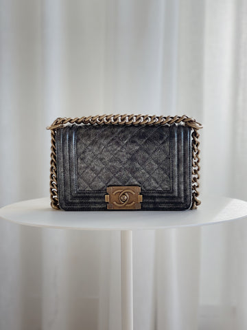 Metallic Boy Bag