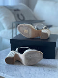 Quilted Leather Sandals