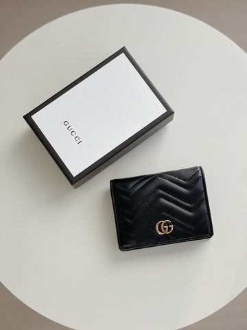 GG Marmont Card Case Wallet