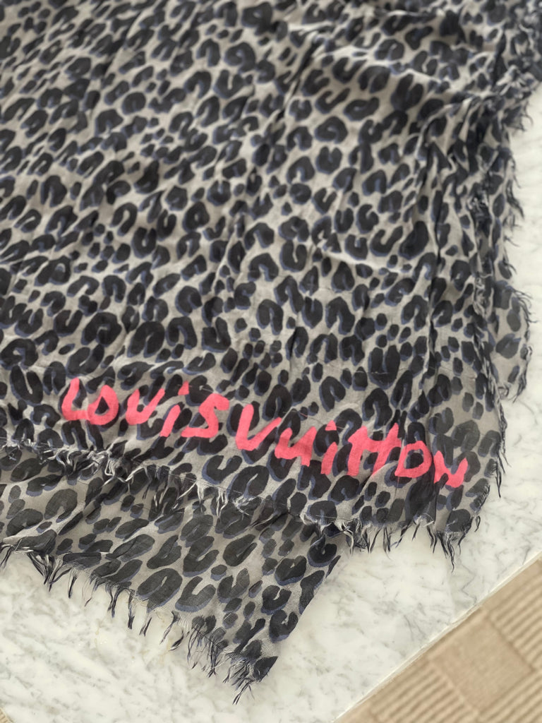 Leopard Stephen Sprouse Stole