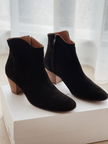 Isabel Marant Dicker Suede Ankle Boots