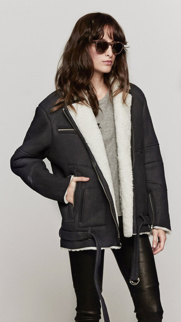 Iro Noma Shearling Coat