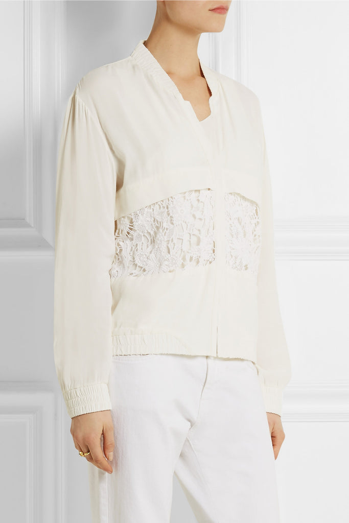 Iro Lace Accent Cardi