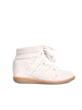 Isabel Marant Suede Bobby Wedge Sneakers