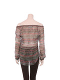 Isabel Marant Semi-Sheer Printed Top