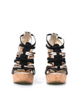 Jimmy Choo Cage Wedge Sandals