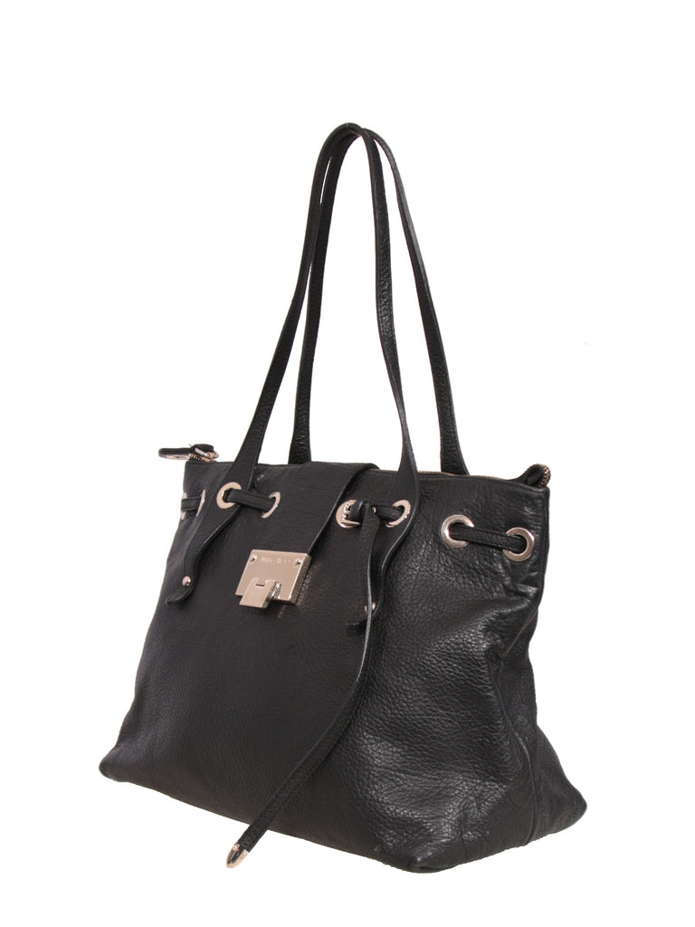 Jimmy Choo Rhea Leather Tote Bag