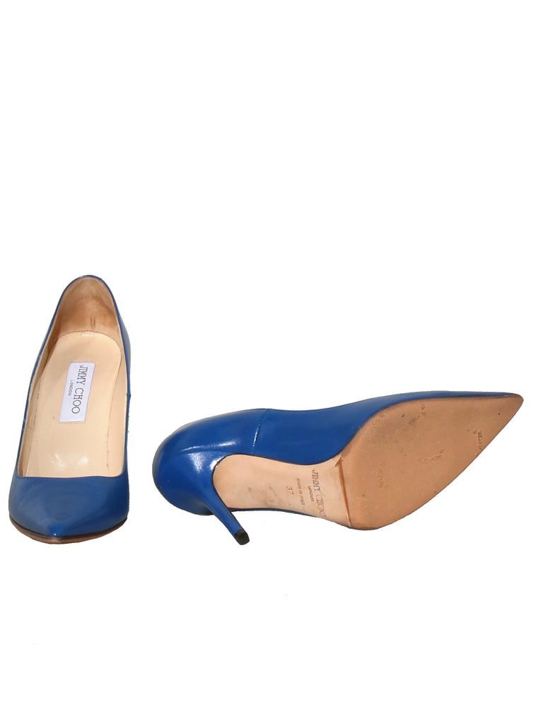 Jimmy Choo Pointed Leather Pumps