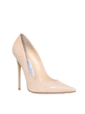 Jimmy Choo Anouk Patent Leather Pointed-Toe Pumps